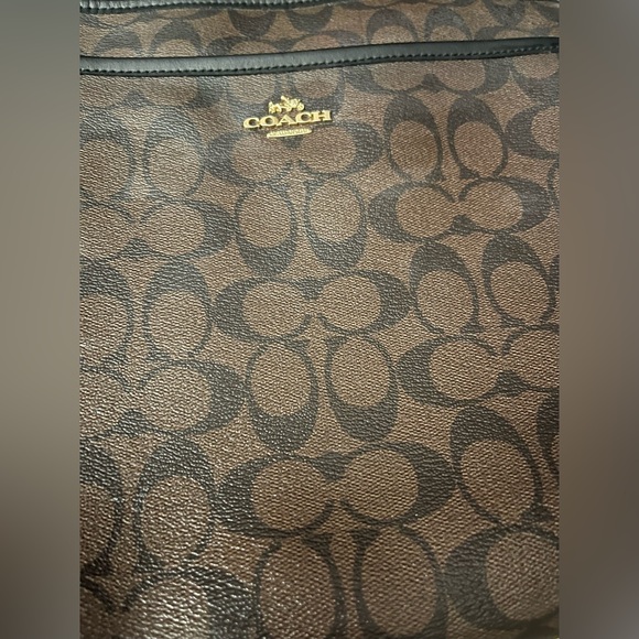 Coach monogram large leather Crossbody bag - Picture 3 of 8